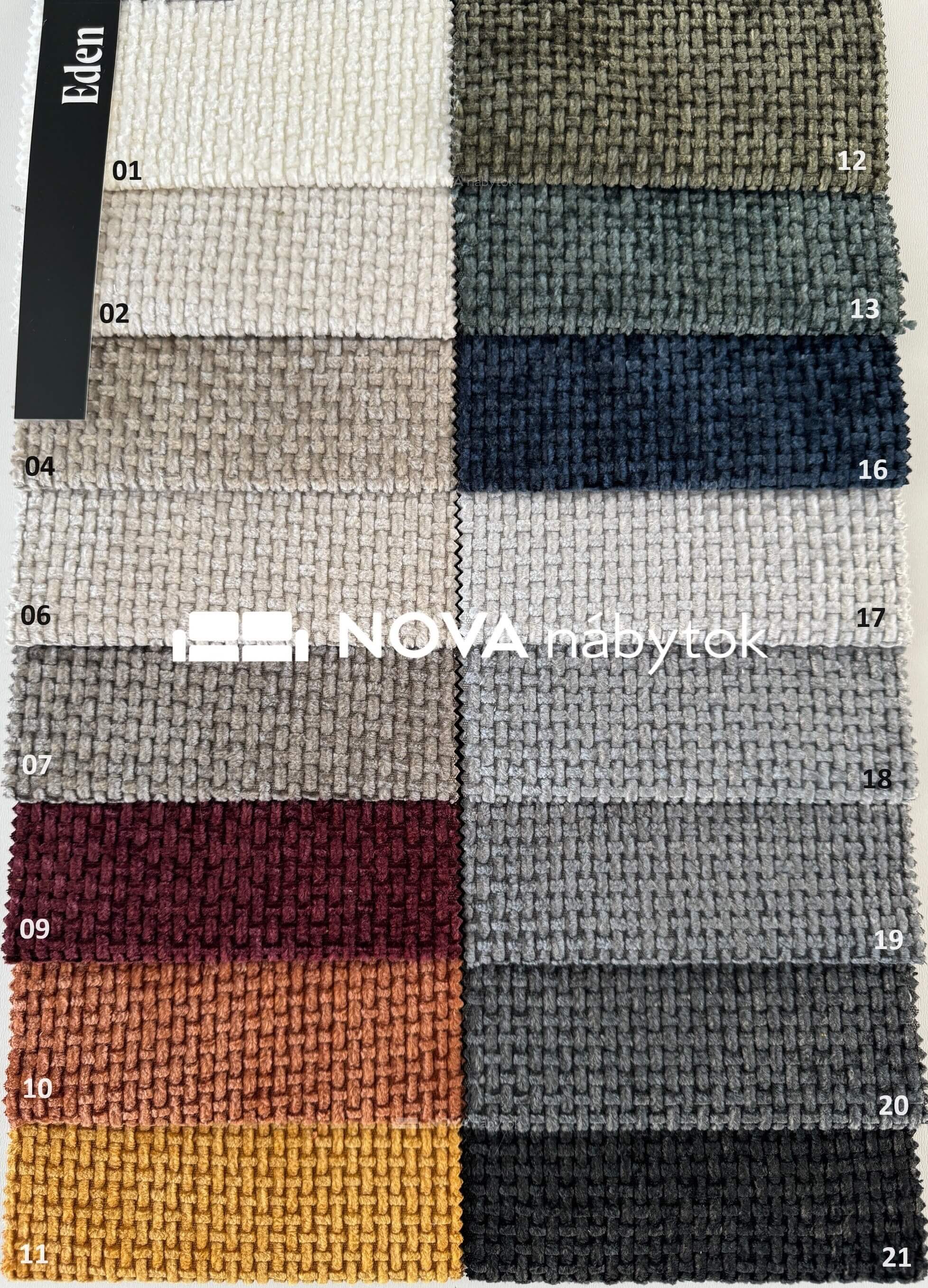 Eden potahová látka Nábytek NOVA